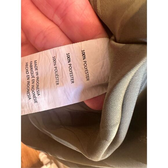 Ronny Kobo Green Long Sleeve Dress With Peek a Boo Back Size 12 - Picture 9 of 10